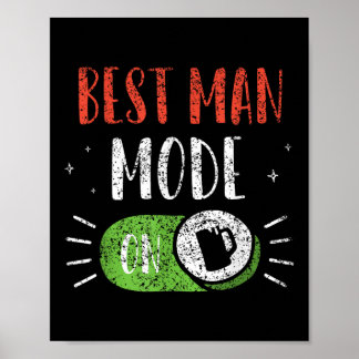 Trauzeuge-Modus im Team-Party-Bachelor-Bridge Poster