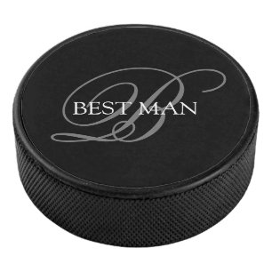Trauzeuge Monogram Eishockey Puck