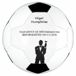 Trauzeuge oder Trauzeuge Fußball Einladung