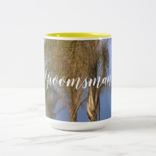 Trauzeuge Palm Trees Hochzeiten Tasse