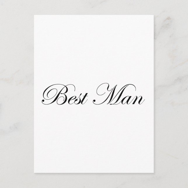 Trauzeuge Postkarte (Vorderseite)