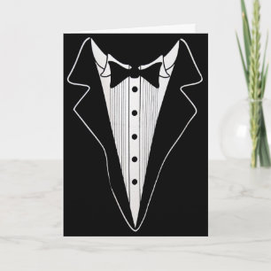 Trauzeuge Request Tuxedo Karte