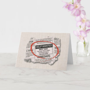 Trauzeuge Request Woll Ad Karte