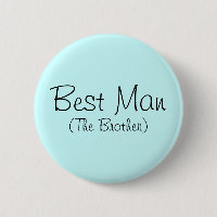 Trauzeuge (The Brother) Button