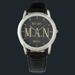 Trauzeuge Trauzeuge Vater Braut Groom Mit Monogram Armbanduhr<br><div class="desc">Herzlichen Glückwunsch zu Ihrer Verlobung, wir hoffen, dass Sie einen wunderbaren Tag und Zukunft Leben zusammen mit Freude und Freude. Dieses moderne, elegante Hochzeitsgeschenk ist Teil einer umfangreicheren Sammlung, die LeahG im Auftrag des Low Budget Wedding Network® entworfen hat. Bitte beachten Sie die beigefügte Sammlung und "zusätzliche Produkte", um die...</div>