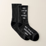 Trauzeuge/Trauzeuge Vorschlag Funny Black Socks Socken<br><div class="desc">ROMANTIC GREENERY EUCALYPTUS SAGE GARDEN THEMED WEDDING INVITATION.KONTAKTIEREN SIE UNS FÜR WEITERE DESDIGNS.</div>