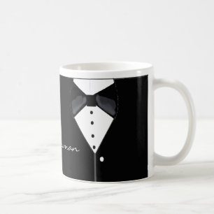 Trauzeuge Tuxedo Design Tasse