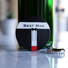 Trauzeuge Tuxedo Trauzeugen Wedding Bottle Opener Flaschenöffner