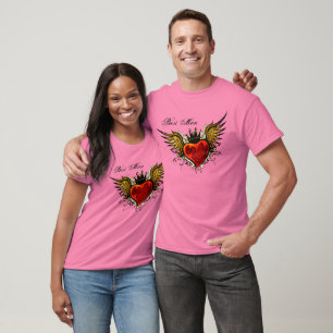 Trauzeuge Vintag Tattoo Winged Heart Shirt