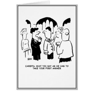 Trauzeuge-Warnung vor Bräutigam