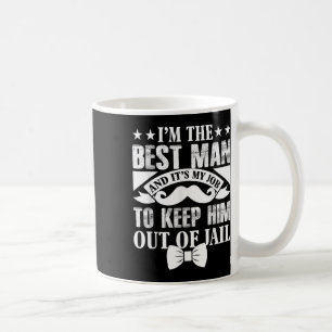 Trauzeuge Wedding Groom Funny Bachelor Stag Party  Kaffeetasse