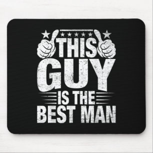 Trauzeuge Wedding Trauzeugen Funny Bridal Bachelor Mousepad