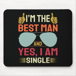 Trauzeuge Wedding Trauzeugen Funny Bridal Bachelor Mousepad