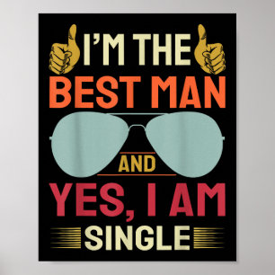 Trauzeuge Wedding Trauzeugen Funny Bridal Bachelor Poster