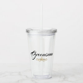 TRAUZEUGE WEDING ACRYLIC TUMBLER ACRYLTRINKBECHER