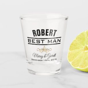 TRAUZEUGE WEDING PARTY SHOT GLASS SCHNAPSGLAS