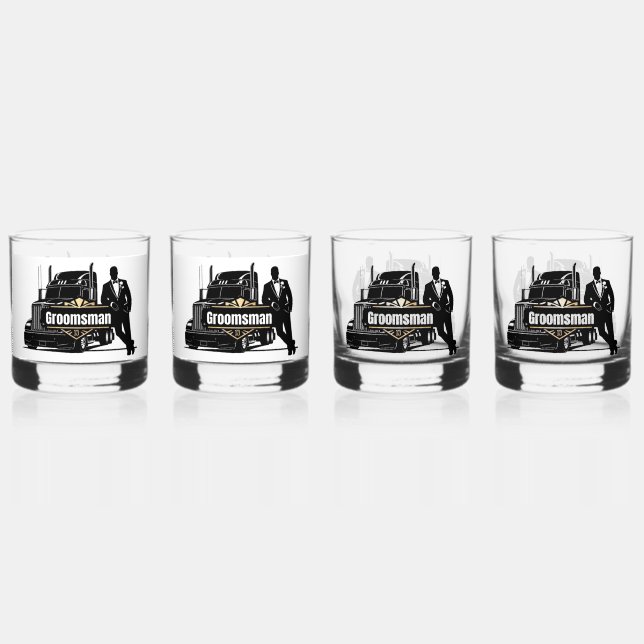 Trauzeuge Whiskyglas (Vorderseite)