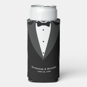 Trauzeugen Cooler verschenkt Black Seltzer Can Coo Selters Dosenkühler