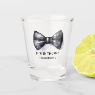 Trauzeugen-Geschenk Fliege Schnapsglas