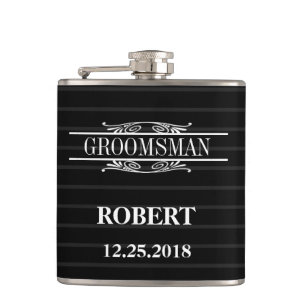 Trauzeugen-Hochzeit-Hip-Flask Flachmann