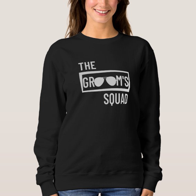 Trauzeugen Hochzeit Trauzeuge Junggesellenabschied Sweatshirt (Vorderseite)