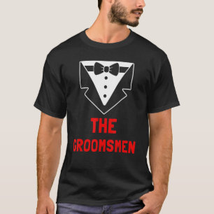 Trauzeugen Junggesellenabschied Gruppe Smoking Out T-Shirt