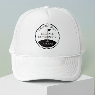 Trauzeugen Name Hochzeitsgolf Truckerkappe