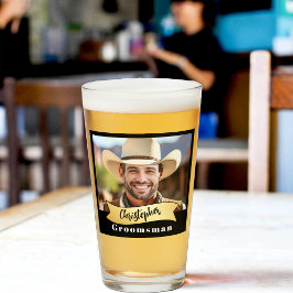 Trauzeugen Pint Glass Series: Die Lasso Legend Glas