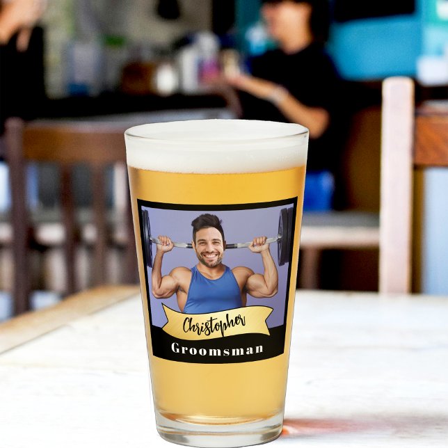 Trauzeugen Pint Glass Series: The Bar Bell Legend Glas (Von Creator hochgeladen)