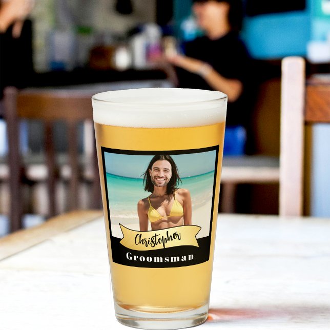 Trauzeugen Pint Glass Series: The Beach Princess Glas (Von Creator hochgeladen)