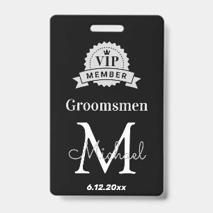 Trauzeugen vip Mitglied, Bachelor Partei Gefallen Ausweis
