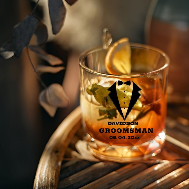 Trauzeugen Vorschlag Glas, Teamraum Personalisiert Whiskyglas (Von Creator hochgeladen)