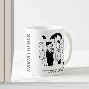 Trauzeugenwarnung an den Bräutigam Kaffeetasse
