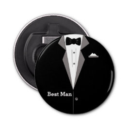 Trauzeugetuxedo-Kunst-Flaschen-Öffner Flaschenöffner