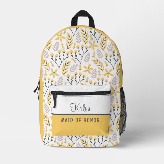 Trauzeugin Bedruckter Rucksack (Vorderseite)