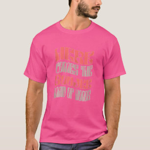 Trauzeugin Boujee Retro Matching Bache T-Shirt