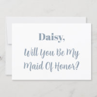 Trauzeugin Bridesmaid Dusty Blue Cool Wedding