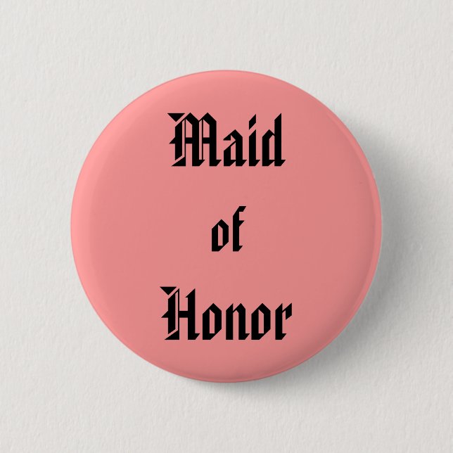 Trauzeugin Button (Vorderseite)