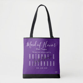Trauzeugin Champagne Label HAMbyWG Tote Beutel