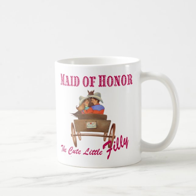 Trauzeugin Coffee Tasse Hochzeitsfeier Geschenk (Rechts)