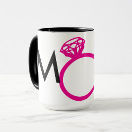 TRAUZEUGIN-DIAMANT-RING-HEISSES ROSA TASSE
