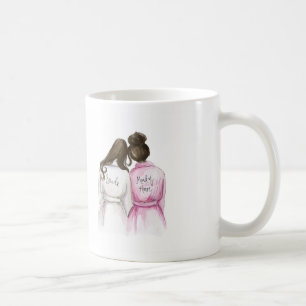 Trauzeugin? DK-Br-langes Braut-Br-Brötchen-Mädchen Tasse