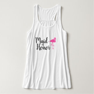 "Trauzeugin" Flamingo Wedding Tank