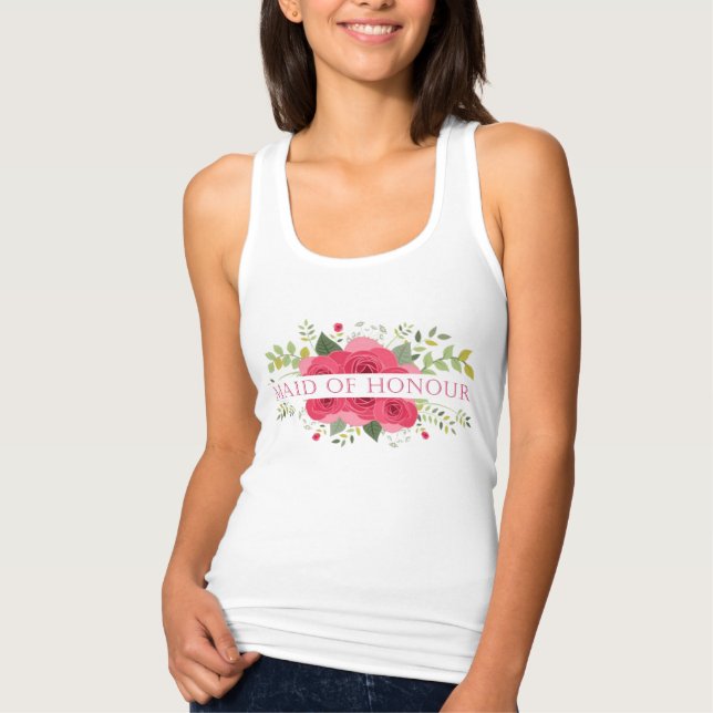 TRAUZEUGIN Floral Tank Top (Vorderseite)