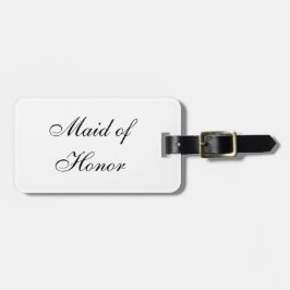 "Trauzeugin" Gepäckmarke Gepäckanhänger