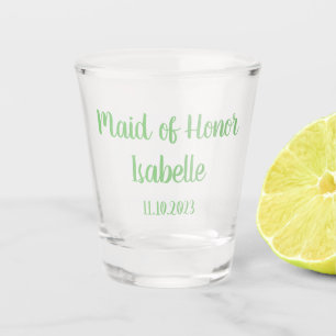 Trauzeugin Green Individuelle Name Geschenke Hochz Schnapsglas