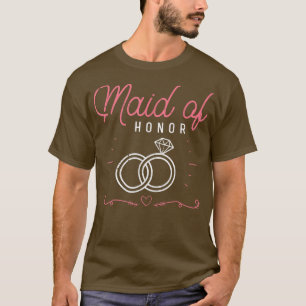 Trauzeugin Hochzeit Brautparty Ehe Frauen T-Shirt
