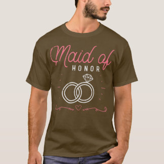 Trauzeugin Hochzeit Brautparty Ehe Frauen T-Shirt