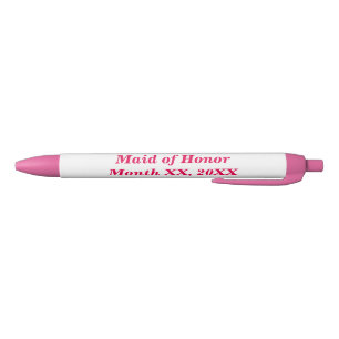 Trauzeugin Pink Mustache Pen Kugelschreiber
