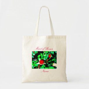 Trauzeugin rote Rosen Tragetasche